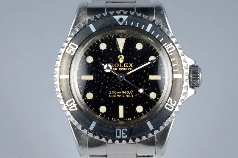 Rolex Deepsea 44mm with extended water resistance -1966 Rolex Submariner 5513 Gilt Dial