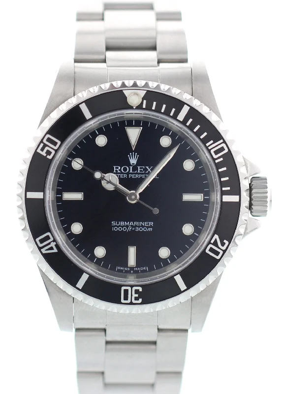 Rolex Deepsea 44mm with professional diving capabilities -Rolex Oyster Perpetual Submariner No Date 14060