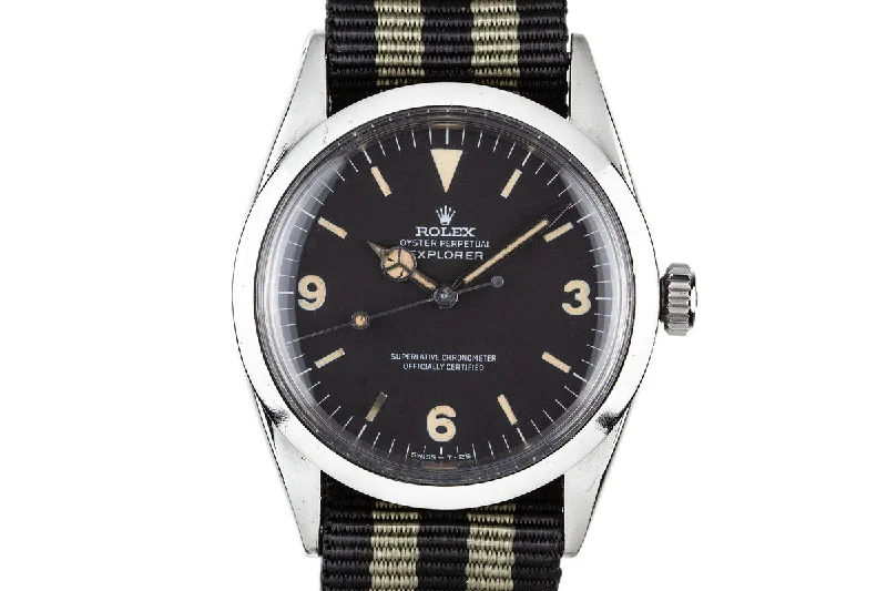 Rolex Datejust 36mm with classic dial design -1967 Rolex Explorer I 1016