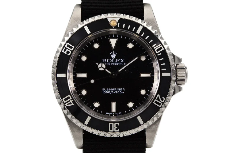 Rolex watches for luxury collectors -1991 Rolex Submariner 14060