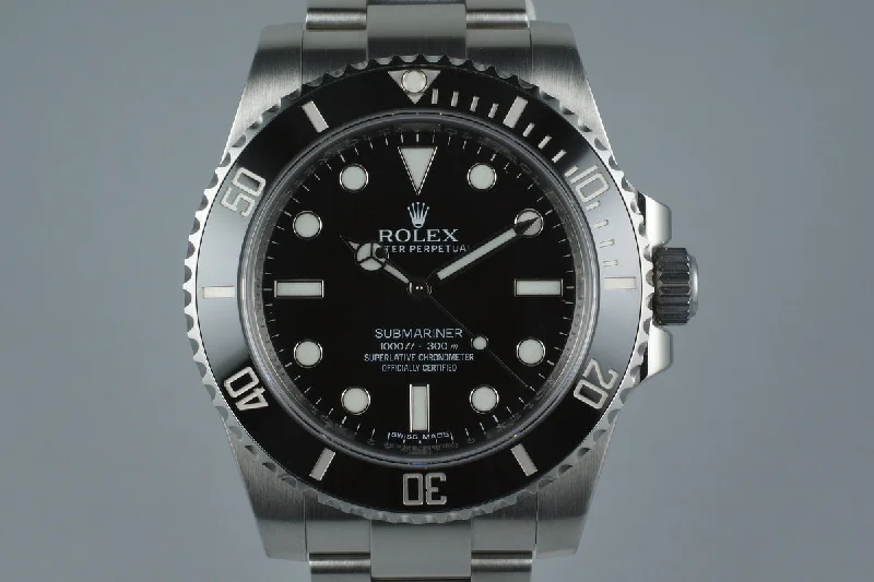 Rolex Day-Date 36mm with jubilee bracelet -2010 Rolex Submariner 114060 with Box and Papers