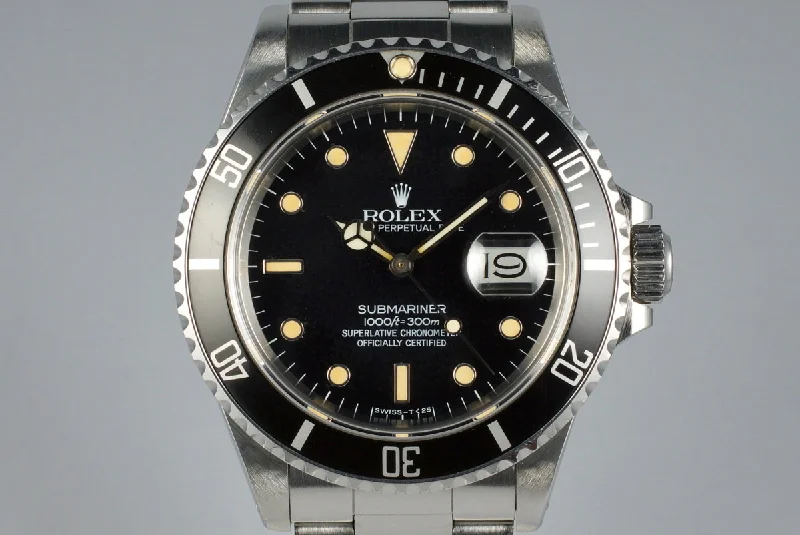 Buy Rolex Datejust 36mm online -1987 Rolex Submariner 168000