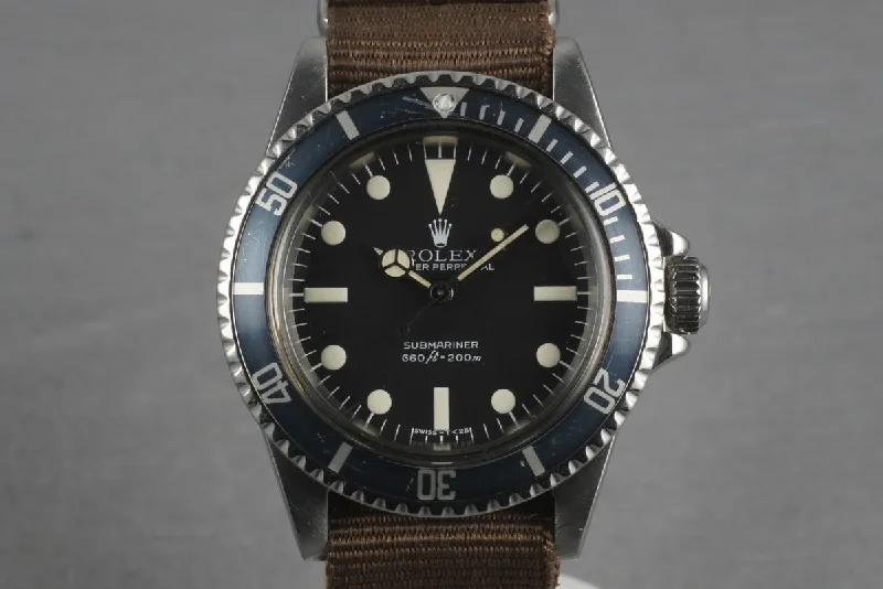 Rolex Explorer II white dial -1978 Rolex Submariner 5513 with Maxi Mark 3 dial