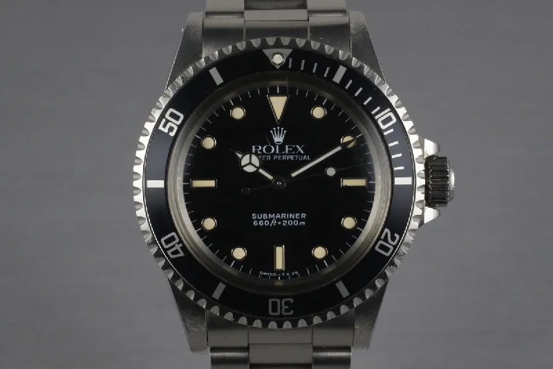 Rolex Sky-Dweller with white dial -1991 Rolex Submariner 5513 very late E serial