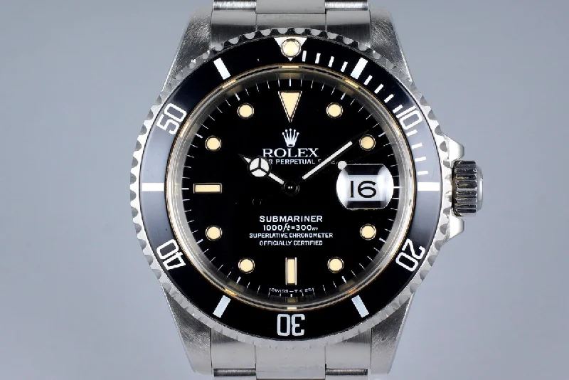 Rolex Sea-Dweller 50th Anniversary edition -1990 Rolex Submariner 16610