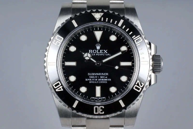 Rolex Submariner Date 40mm with high-tech materials -2016 Rolex Submariner 114060