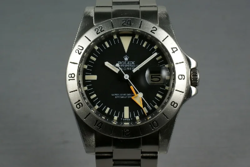 Rolex Submariner Date with black dial -Rolex Explorer II Ref: 1655