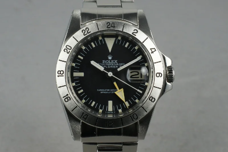 Rolex Sea-Dweller 43mm with advanced features -1972 Rolex Explorer II Ref: 1655 Straight Hand