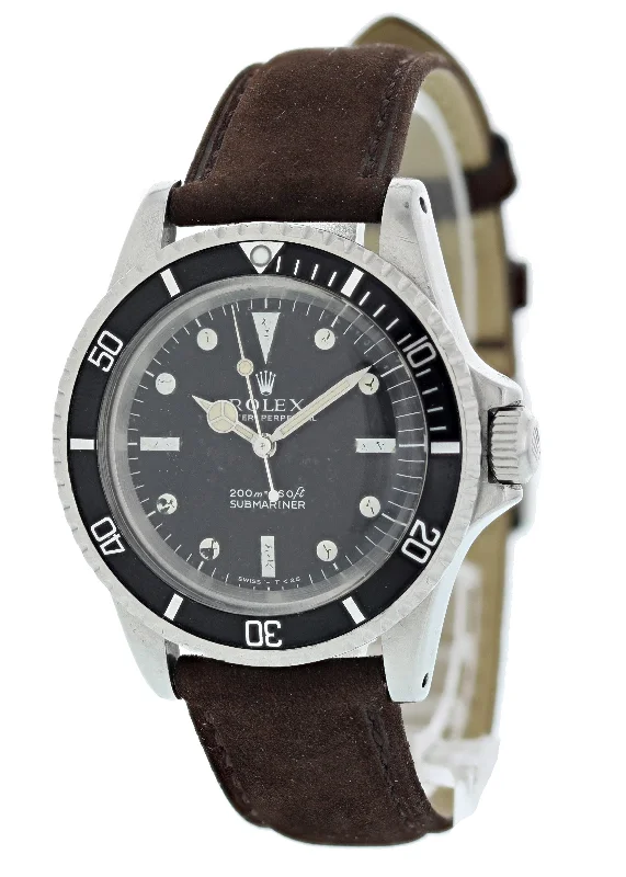 Rolex Explorer II with dual-time feature -Rolex Oyster Perpetual Vintage Submariner 5513 Mens Watch