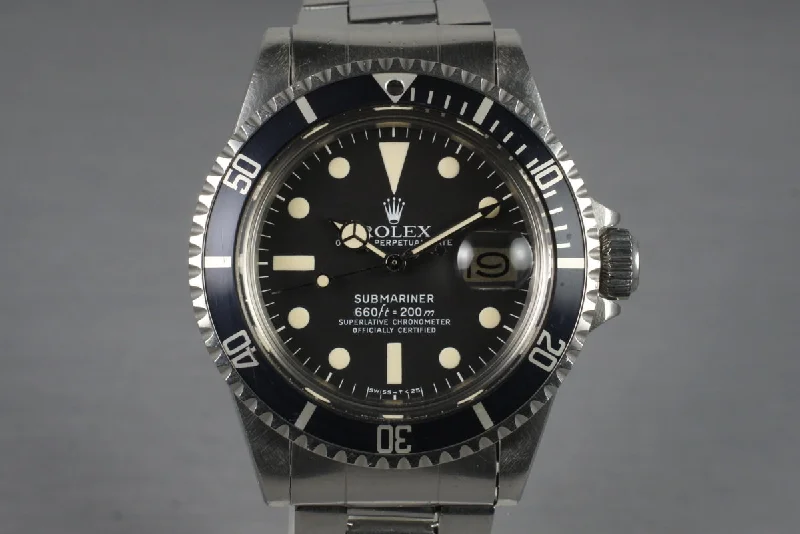 Rolex Day-Date with platinum case -1979 Rolex Submariner 1680