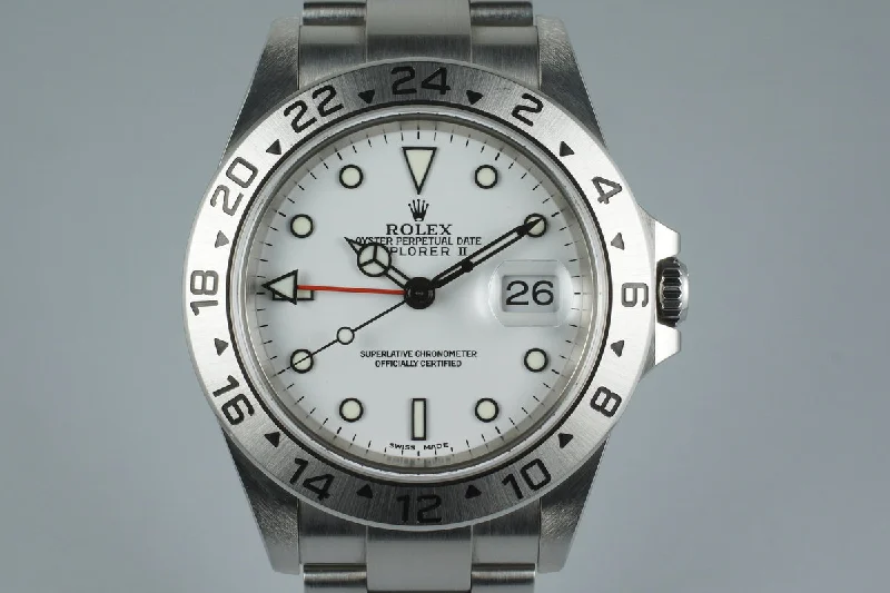 Rolex Sea-Dweller 43mm with steel bracelet -2003 Rolex Explorer II 16570