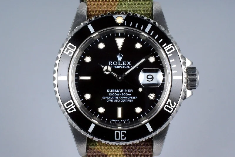 Rolex Sea-Dweller with professional-grade features -1995 Rolex Submariner 16610