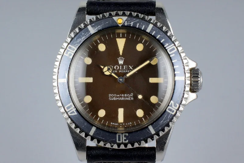 Rolex Submariner 40mm watch -1967 Rolex Submariner 5513 Brown Meters First Dial