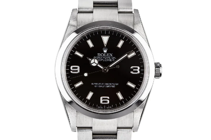 Rolex Sea-Dweller with deep-sea capabilities -2005 Rolex Explorer 114270