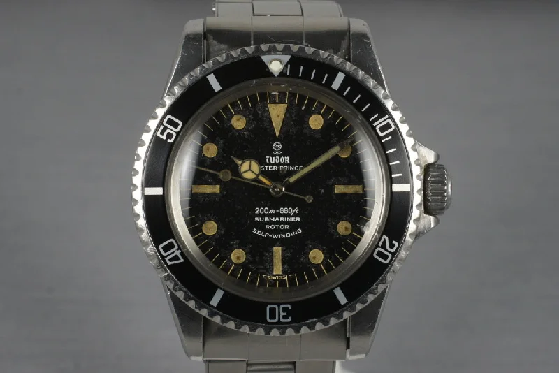 Rolex Datejust with classic stainless steel bracelet -1967 Tudor Submariner 7928