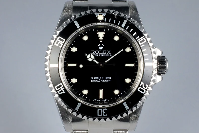 Rolex Submariner Date 40mm with ceramic bezel -2000 Rolex Submariner 14060M