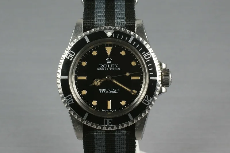 Rolex Milgauss with black dial version -Rolex Submariner 5513