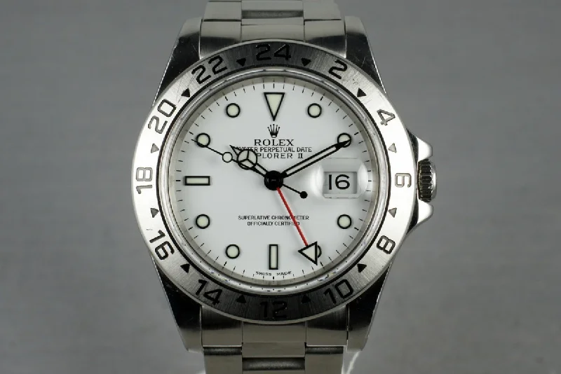 Rolex Datejust 41mm with fluted bezel -1991 Rolex Explorer II 16570