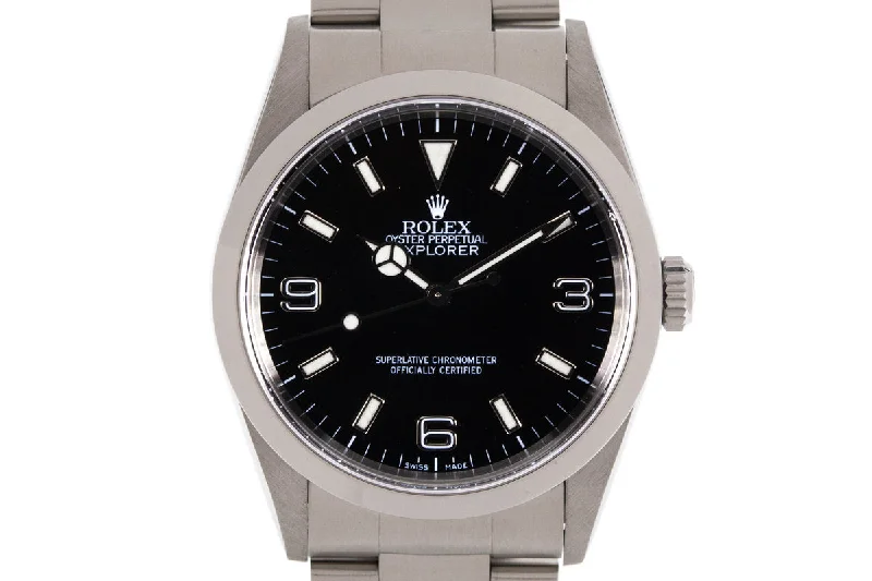 Rolex Yacht-Master II with blue dial -1999 Rolex Explorer 14270