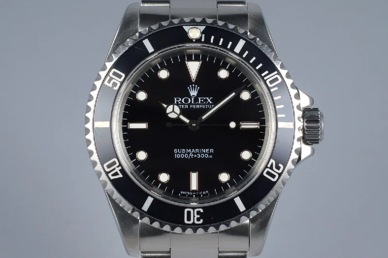 Rolex Air-King with automatic movement -1997 Rolex Submariner 14060