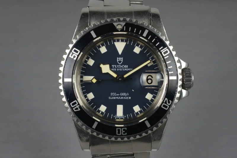 Rolex GMT-Master II with black dial model -1977 Tudor Submariner 94110 Snowflake