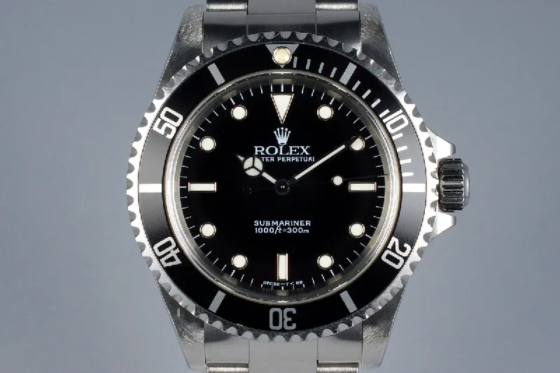 Rolex GMT-Master II with classic look -1997 Rolex Submariner 14060