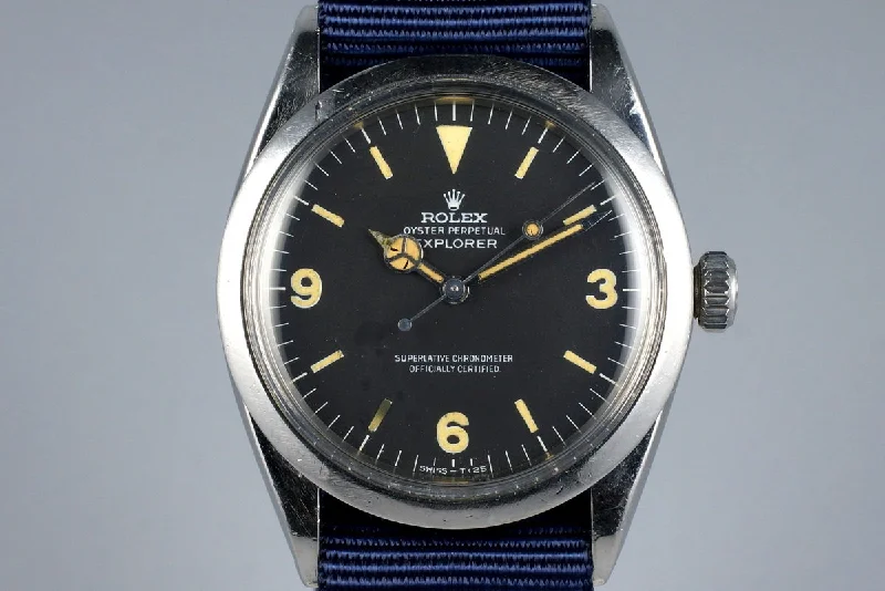 Rolex two-tone stainless steel and gold -1967 Rolex Explorer 1 1016