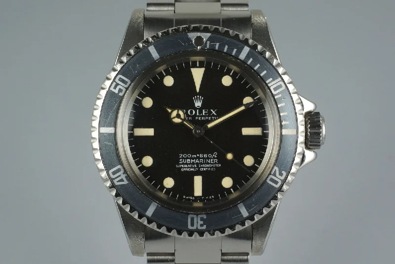 Rolex watches with vintage dials -1967 Rolex Submariner 5512