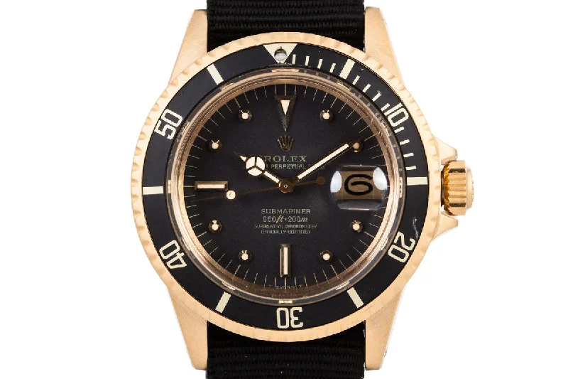 Rolex Datejust 41mm with steel and yellow gold -1978 YG Rolex Submariner 1680 Black Nipple Dial