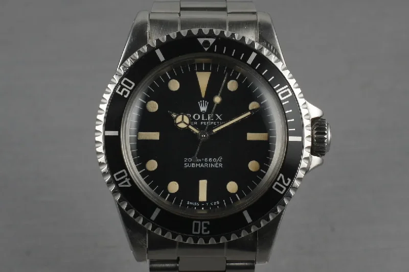 Rolex Milgauss with blue dial -1967 Rolex Submariner 5513 Meters First