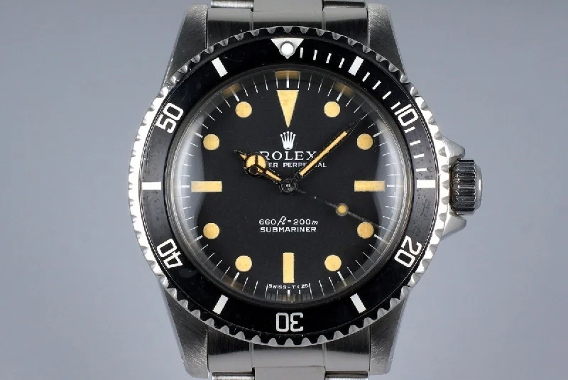 Rolex Air-King with automatic movement -1977 Rolex Submariner 5513