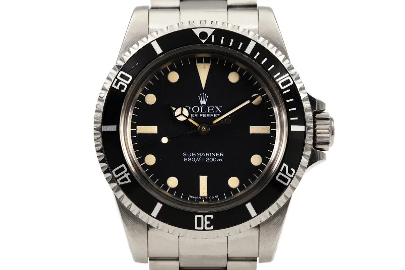 Rolex Black Bay with blue dial -1983 Rolex Submariner 5513 Mark V Maxi Dial