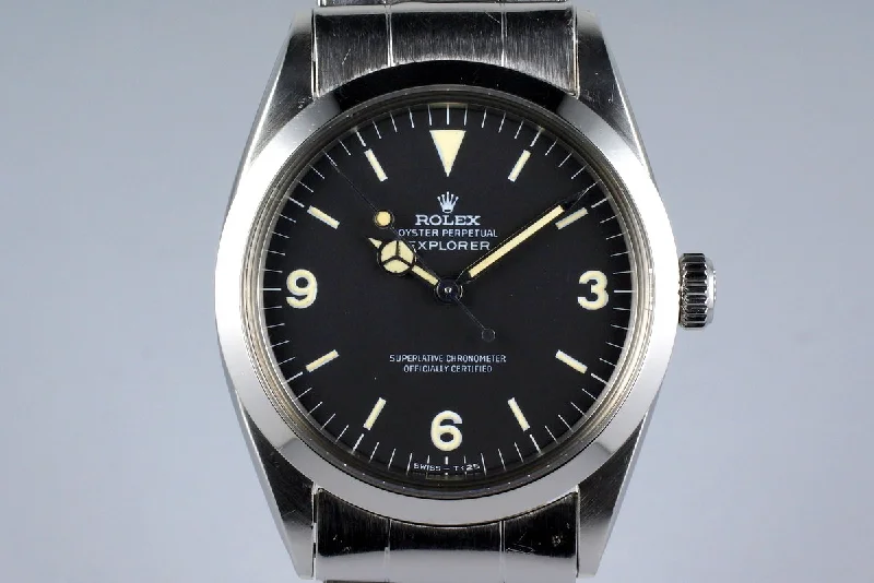 Rolex Datejust with white dial -1966 Rolex Explorer 1 1016