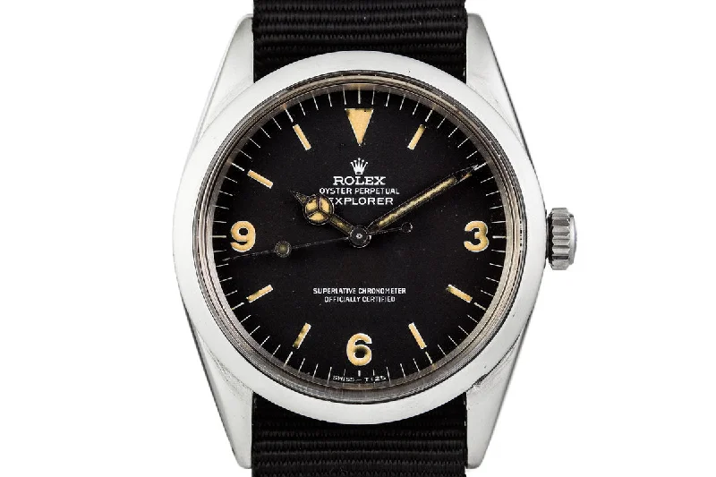 Rolex Milgauss with black dial version -1967 Rolex Explorer 1 1016