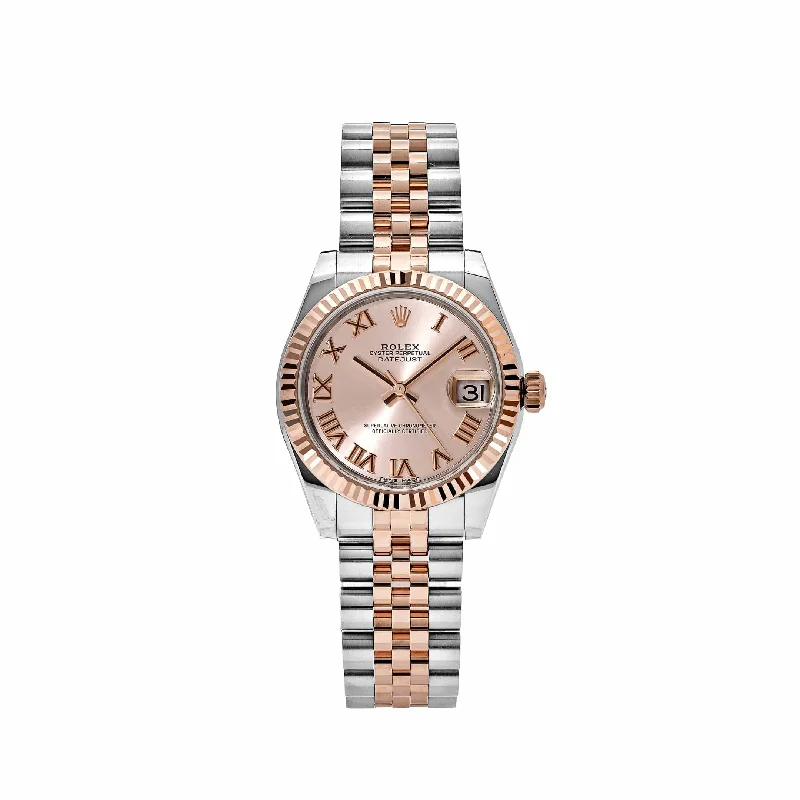 Rolex Submariner with new ceramic bezel -Rolex Datejust 178271 'Ladies' Rose Gold Stainless Steel Sundust Dial