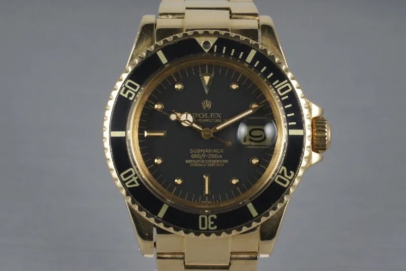 Rolex Submariner 50th Anniversary watch -1979 Rolex 18K Submariner 1680