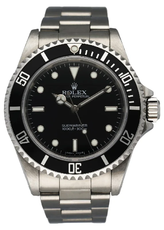 Rolex vintage collector's watches -Rolex Oyster Perpetual 14060M Submariner No Date Men's Watch