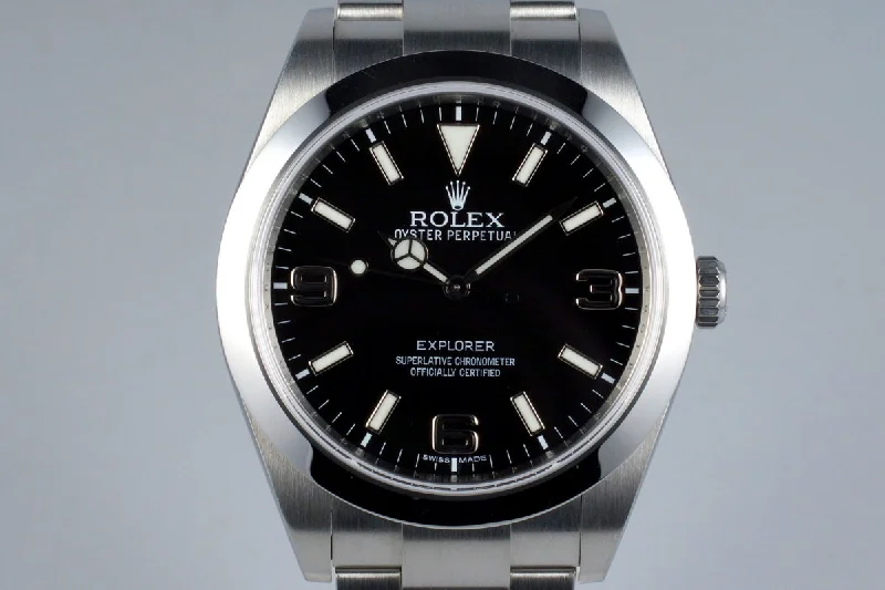 Rolex Submariner with high water resistance -2010 Rolex Explorer 214270