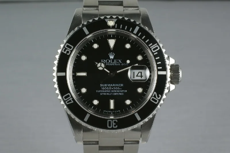 Rolex Datejust 41mm with two-tone bracelet -Rolex Submariner 16610