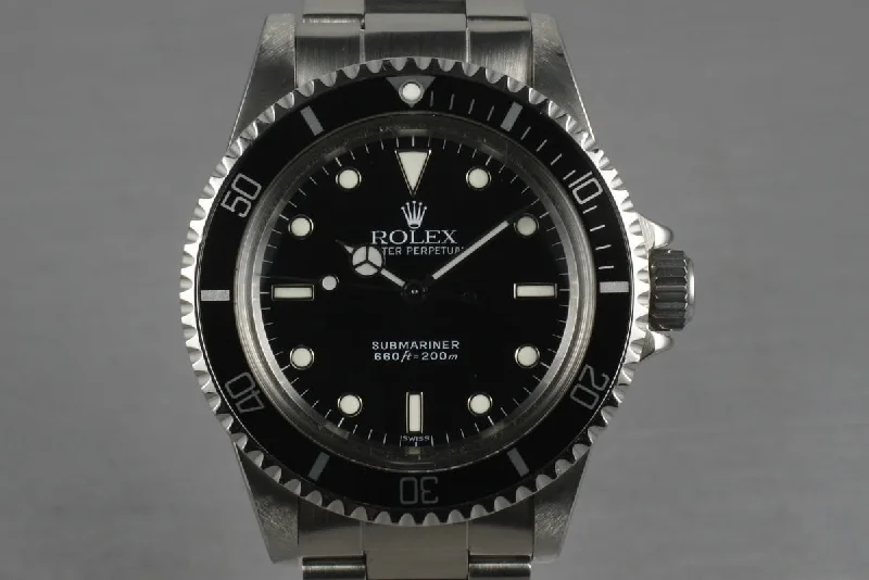 Rolex Datejust 41mm with diamond bezel -1985 Rolex Submariner 5513 with WG surrounds and Service Papers