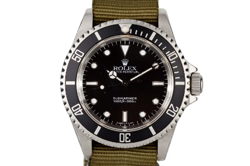 Rolex GMT-Master II with Pepsi bezel -1991 Rolex Submariner 14060