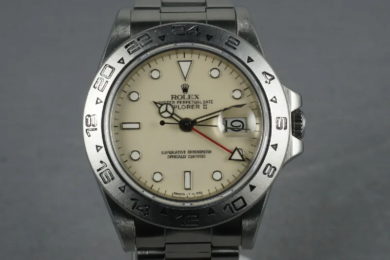 Rolex Sea-Dweller with high-performance features -1984 Rolex Explorer II 16550 Cream Rail Dial