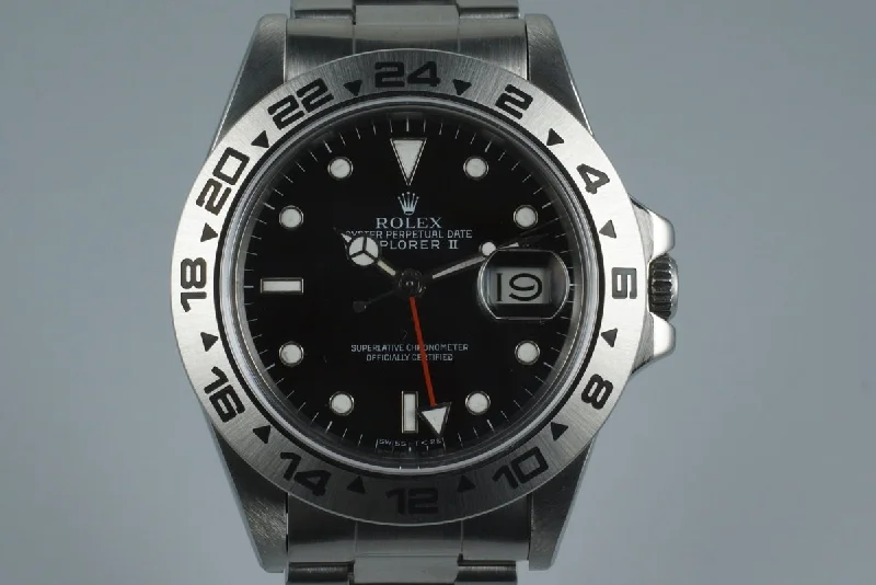 Rolex Sea-Dweller with vintage design -1984 Rolex Explorer II 16550