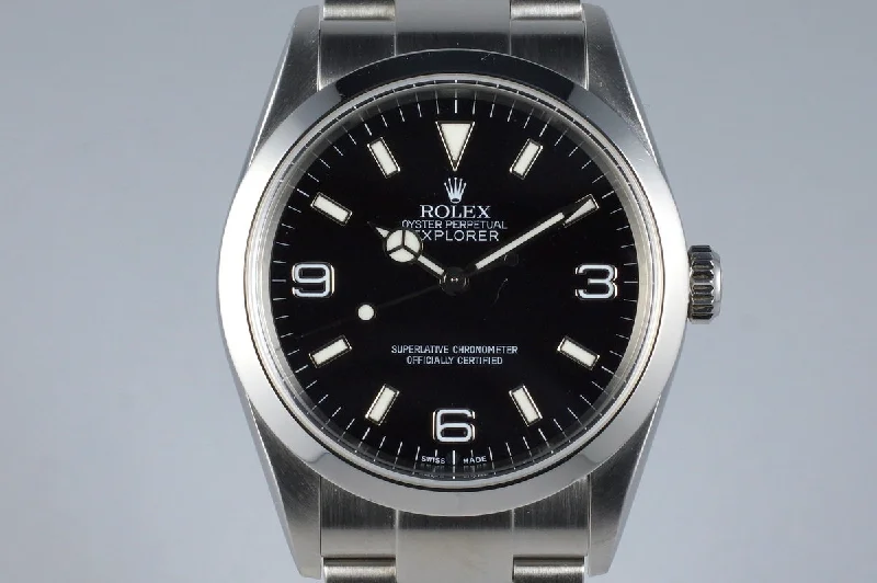 Rolex watches with 100m water resistance -2004 Rolex Explorer 114270