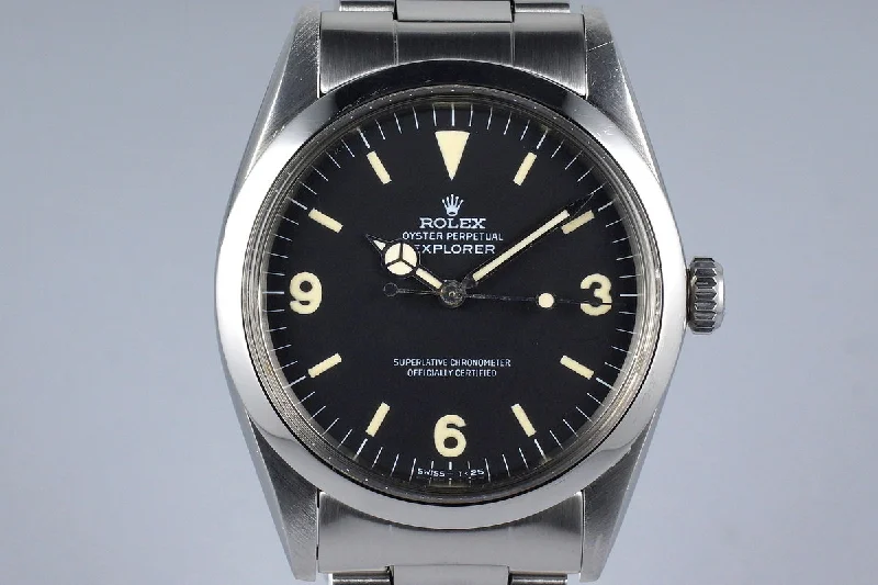 Rolex Yacht-Master 42mm black dial -1972 Rolex Explorer 1 1016