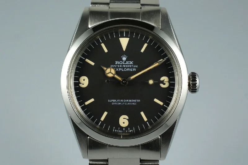 Rolex Day-Date with classic white dial -1967 Rolex Explorer 1 1016