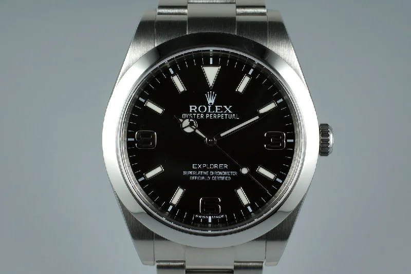 Rolex Sea-Dweller with professional-grade features -2015 Rolex Explorer 214270