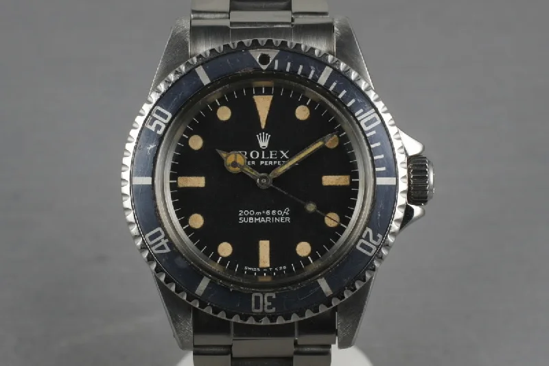 Rolex Yacht-Master II with blue dial -1967 Rolex Submariner 5513 with Creamy/Orange Meters First Dial