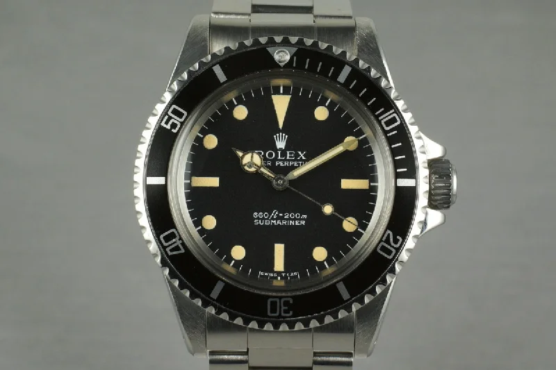 Rolex President Day-Date with diamond markers -1968 Rolex Submariner 5513