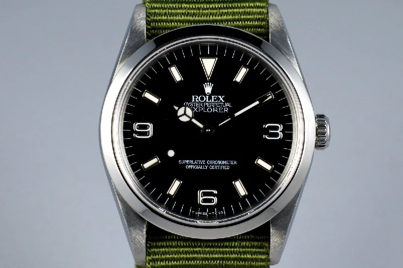 Rolex Yacht-Master with rubber strap -1994 Rolex Explorer 14270